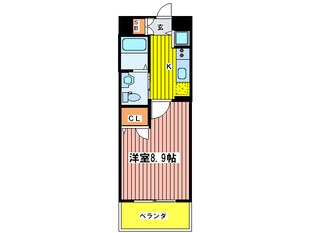 ルクレ京橋の物件間取画像